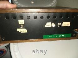 Vintage Texas Instruments Nixie Tube Clock 1970 TID Dedication Deutschland GMBH