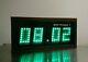 Vintage Ussr Elektronika 7 Space Age Nixie Tube Lamps Wall Clock. Rare