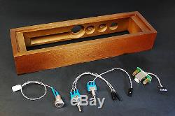 Wooden Case for Nixie Tubes Clock Divergence Meter Mini IN-14, IN-8-2, Z573