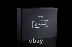 ZIN18 IN18 Nixie Tube Clock Black Aluminium Base Big Size 15 Years Warranty