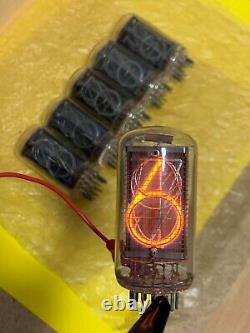 6 X Zm1042 Tubes Tesla Nixie Pour Horloge Utilise 100% Tested
