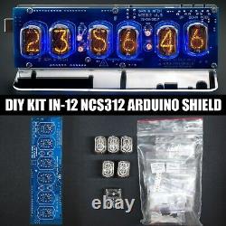 Bricolage Nixie Tubes Horloge In-12 Arduino Shield Ncs312 Avec Options Gps 12/24h