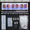 Diy Kit In-12 Nixie Tubes Clock With Acrylic Stand With Options Livraison Gratuite