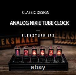 EleksMaker-Tube IPS Nixie Horloge numérique Steins Glow Tube Décoration électronique