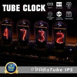 Elekstube Ips 10 Bit Rgb Nixie Tube Glows Bricolage Bureau Numérique Électronique Led Horloge