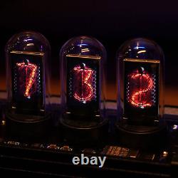 Horloge EleksTube IPS RGB Nixie Tube - Horloge à tubes lumineux - Décoration créative cadeau