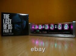 Horloge Nixie Avec 6 Tubes Iv22 Vfd, Télécommande, Boîtier En Aluminium, Led Rgb, Alarme