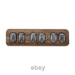 Horloge à tube Nixie Bluetooth à tube luminescent IN12 soviétique, horloge électronique et réveil sz
