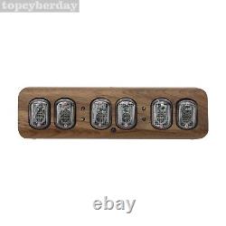 Horloge à tube Nixie Bluetooth de l'URSS IN12, horloge à tube lumineux électronique avec alarme