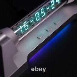 Horloge à tube fluorescent IV18 Horloge à tube Nixie Horloge numérique Réveil os6