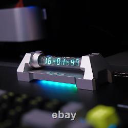 Horloge à tubes Nixie Bluetooth IV-18 RGB WIFI avec fonction d'alarme et de synchronisation, idéale pour décorer un bureau ou offrir en cadeau