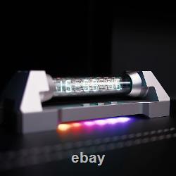 Horloge à tubes Nixie Bluetooth IV-18 RGB WIFI avec fonction d'alarme et de synchronisation, idéale pour décorer un bureau ou offrir en cadeau