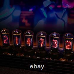 Horloge à tubes Nixie EleksTube IPS RGB, horloge à tubes lumineux, décor créatif, cadeaux décoratifs 1skGFX