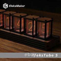 Horloge à tubes Nixie RGB DIY Horloge de table LED Électronique Montre de table numérique