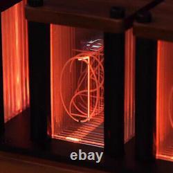 Horloge de bureau ASUS ROG avec éclairage d'ambiance de la salle de jeux à tube lumineux LED RGB DIY