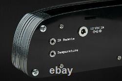 In-12 Arduino Shield Nixie Tubes Horloge En Acrylique Noir Élégant Cas Gra&afch
