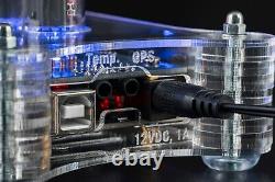 In-14 Arduino Shield Nixie Horloge En Cas Acrylique Avec Options Gps Temp 4 Tubes