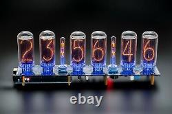In-18 Arduino Shield Nixie Tubes Horloge Avec Colonnes 12/24h Slotmachine Aucune Tubes