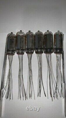 In-8-2 6 Pcs. New Nixie Tube Pour Horloge Urss In8-2 Tested Working Perfect