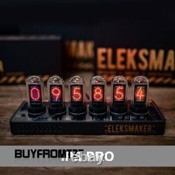 Ips Pro Rgb Horloge Numérique Avec 6 Chiffres Nixie Électronique Rgb Light Glow Tube
