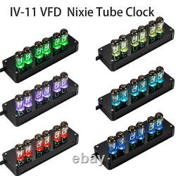 Iv-11 (-11) Vintage Nixie Valve Tube Clock Vfd Usb Digital Desk Clock Diy Kit