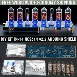 Kit De Diy In-14 Arduino Shield Ncs314 Nixie Horloge Avec Options Livraison Gratuite