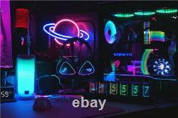 Kit de bricolage pour horloge à tubes Nixie de simulation RGB Glow Tube LED Décoration de bureau