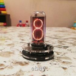 Nixie Clock In-18 With Tube Rgb Backlight Assembled 24h Format USA Shipping