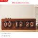 Nixie Clock Tube 6-bit Digital Led Horloge In12 Padauk Africain Pour Bricolage Ornement