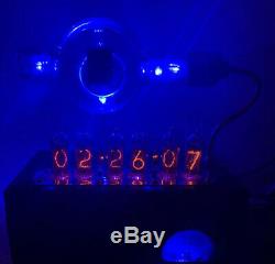 Nixie Horloge In-14 Steampunk. Rvb Lit Rca Radiotron Tube Ux-852. Ezekiel Anneau