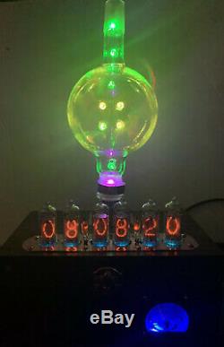 Nixie Horloge In-14 Tube. Le Style Steampunk. Chem Ware Lighted Tube Withezekiel Anneau