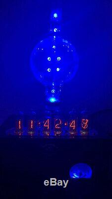 Nixie Horloge In-14 Tube. Le Style Steampunk. Chem Ware Lighted Tube Withezekiel Anneau