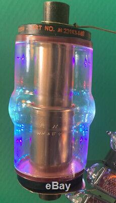 Nixie Horloge In-14 Tube. Steampunk. Lit Rgb 30kv Vide Condensateur. Modification De La Couleur