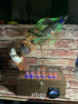 Nixie In-14 Tube Steampunk Horloge. Westinghouse 450th 15 Rgbs Changer Les Couleurs