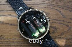 Nixie Tube Wrist Watch Iv-9? -9 Numitron Batterie Mois Ou 2k Fois