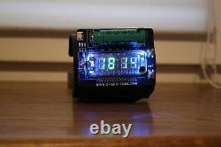 Nixie Tube Wrist Watch Vfd Era Clock Fondé Sur Ivl2-7/5, Expédition Des États-unis