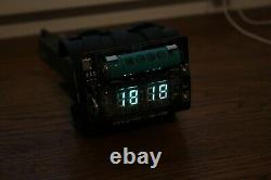 Nixie Tube Wrist Watch Vfd Era Clock Fondé Sur Ivl2-7/5, Expédition Des États-unis
