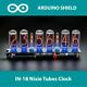 Nixie Tubes Horloge In-18 Arduino Shield Ncs318 Avec Colonnes Tubes Optionnel