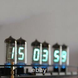 Rétro Desk 6×iv-11 (-11) Nixie Tubes Clock Diy Vfd Display Kit Assembly Gift