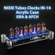 Tubes Nixie Horloges-14 En Acrylique Cas Option À Distance Ir, Gps Et Température