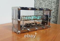 Vintage Nixie Tube Table Bureau Horloge Iv-18 Vfd Steampunk Adafruit Arduino Iv18