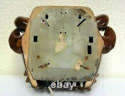 Vintage Space Age Soviet Electronika Céramique Mask Horloge Nixie Tube Horloge. Rare
